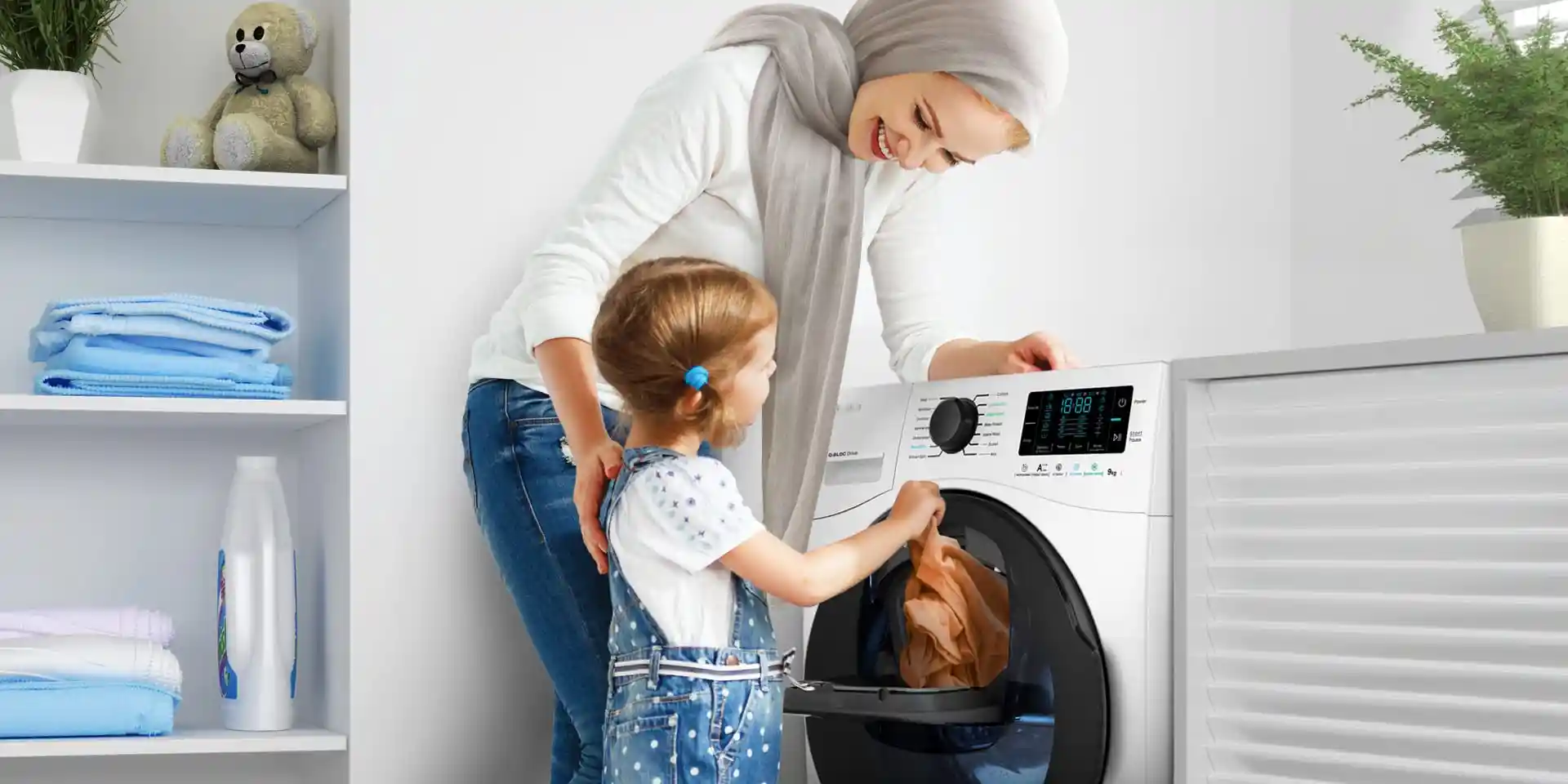 چگونه فقط از خشک کن ماشین لباسشویی اسنوا استفاده کنیم