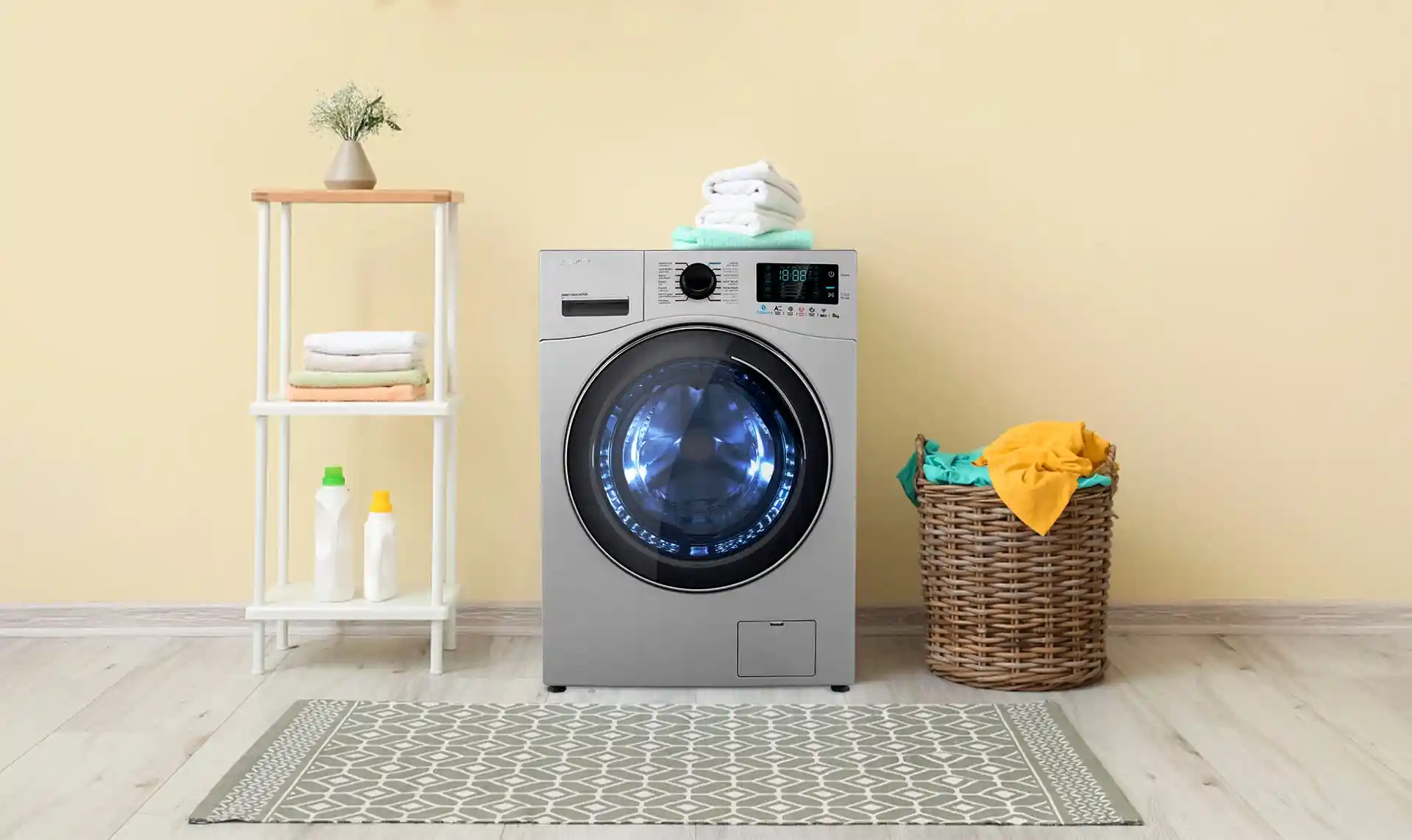 چگونه فقط از خشک کن ماشین لباسشویی اسنوا استفاده کنیم