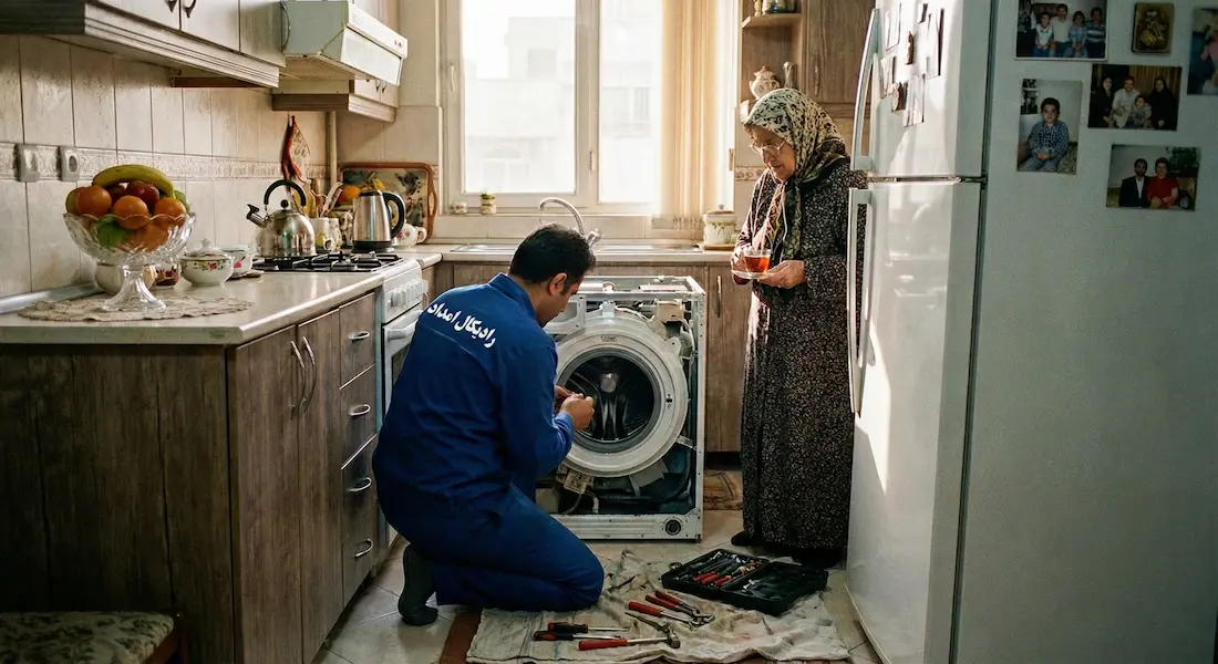 تعمیر ماشین لباسشویی در اندیشه